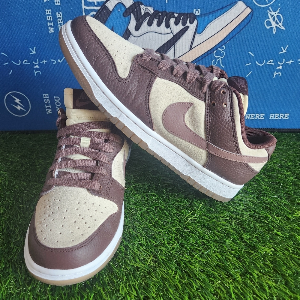Nike Dunk Low Coconut Milk Plum Eclipse Size 10.5 Womens9 Mens FJ4734-100